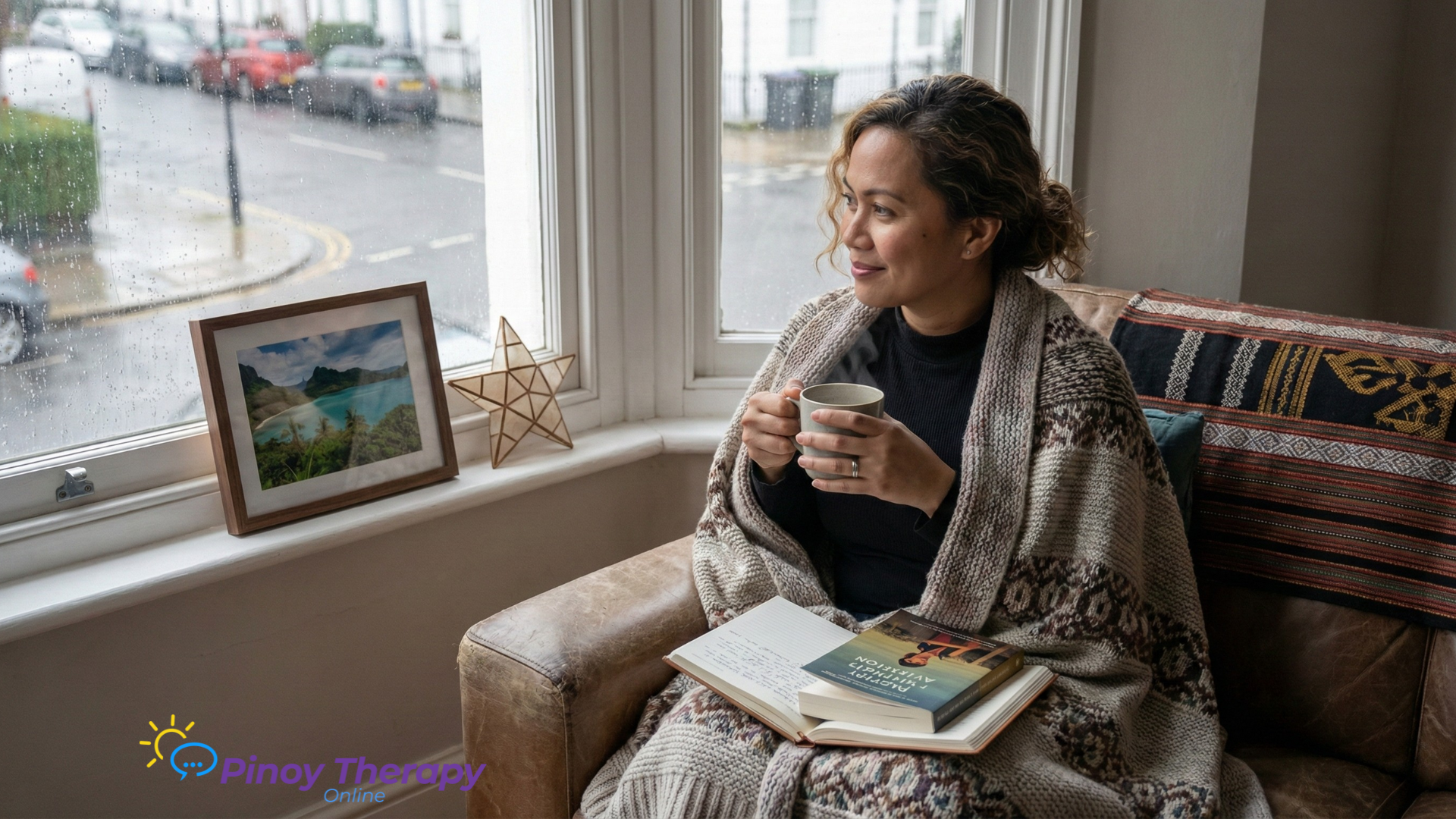 Filipino living abroad finding comfort in cultural roots, reflecting on identity, home, and mental health while adjusting to life overseas